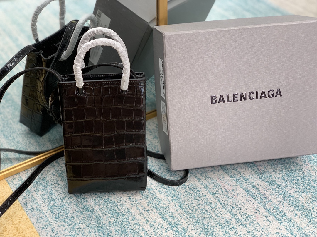 B*alenciaga Bag Top Quality 18×4.5×12cm