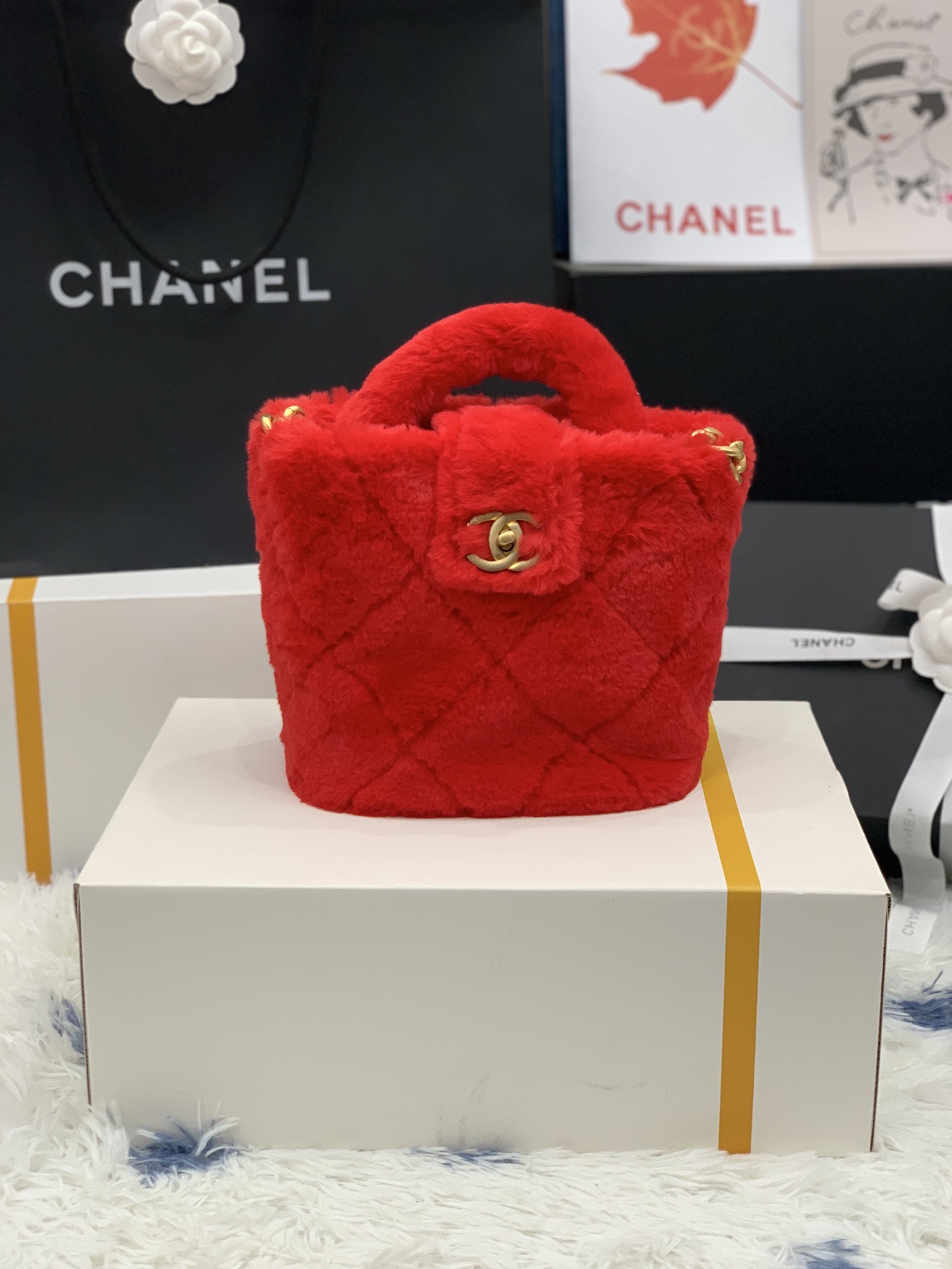 C*hanel Bag Top Quality 19*19*12cm