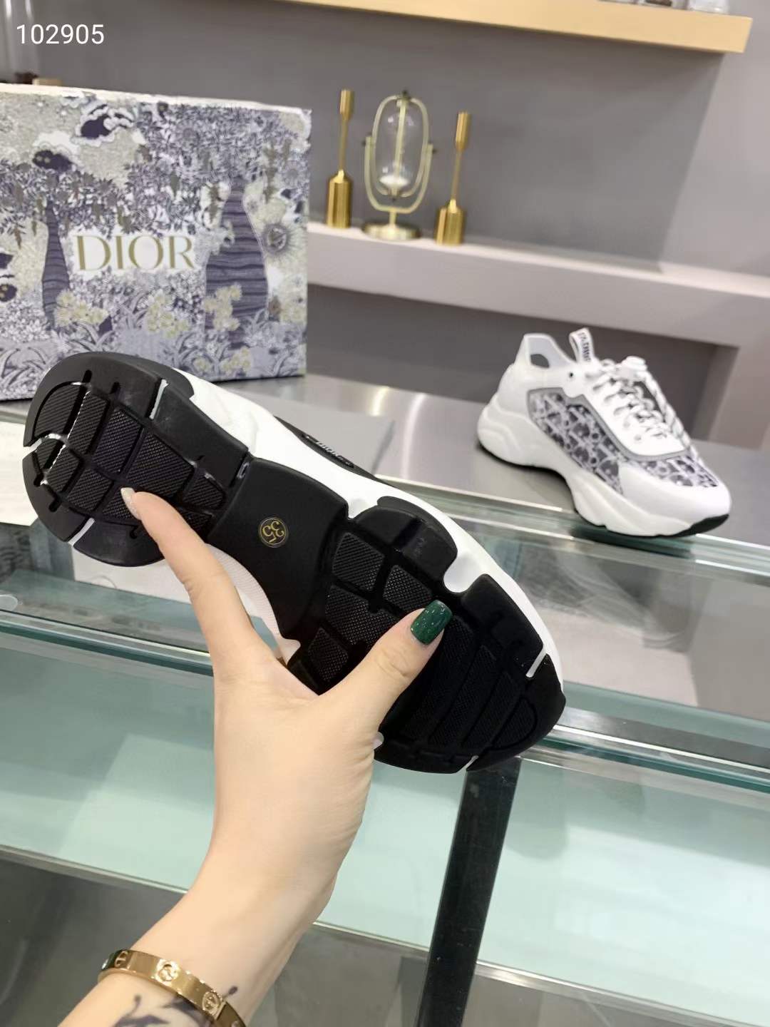 Men Women D*ior Top Sneaker