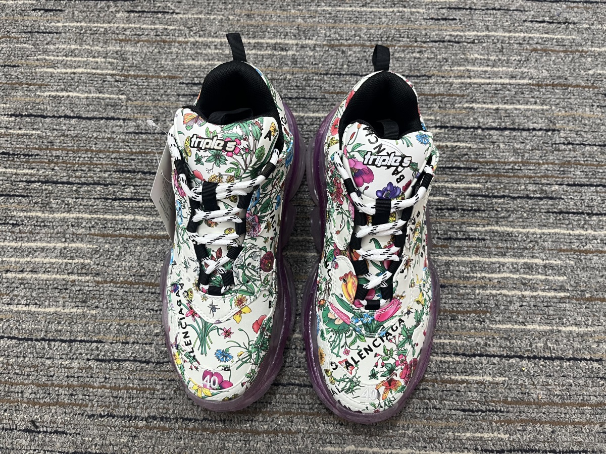 Men Women B*alenciaga Top Sneakers