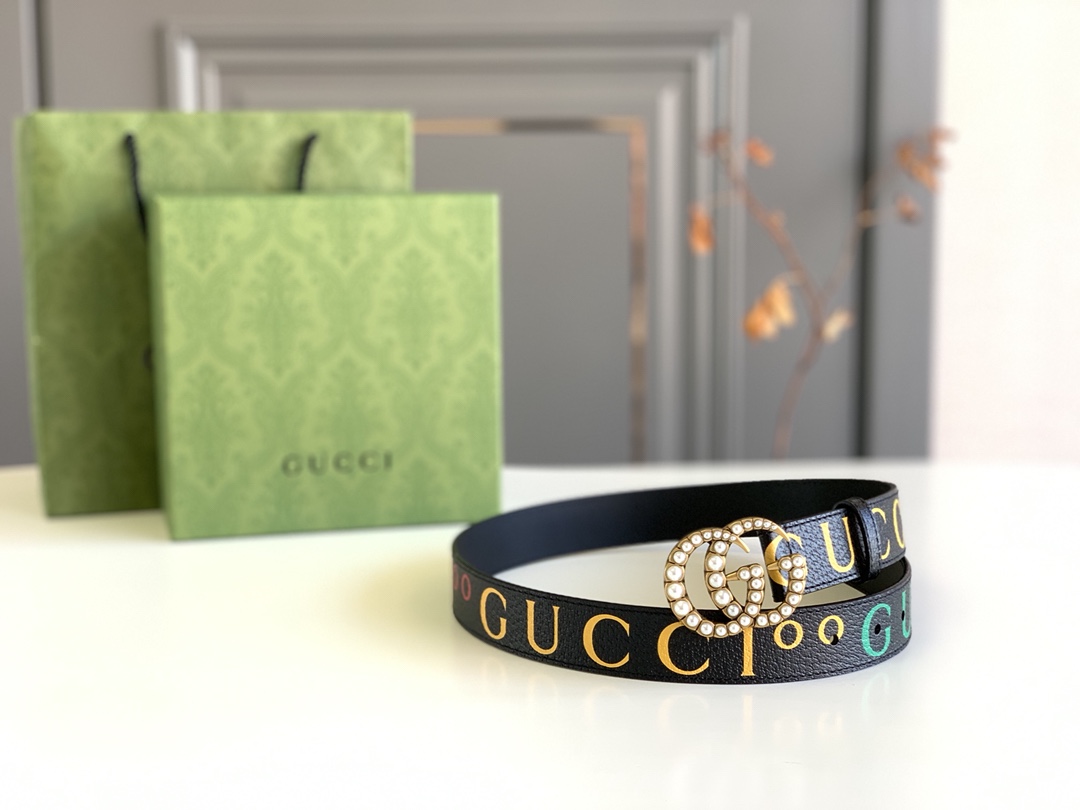 G*ucci Belts Top Quality 30MM