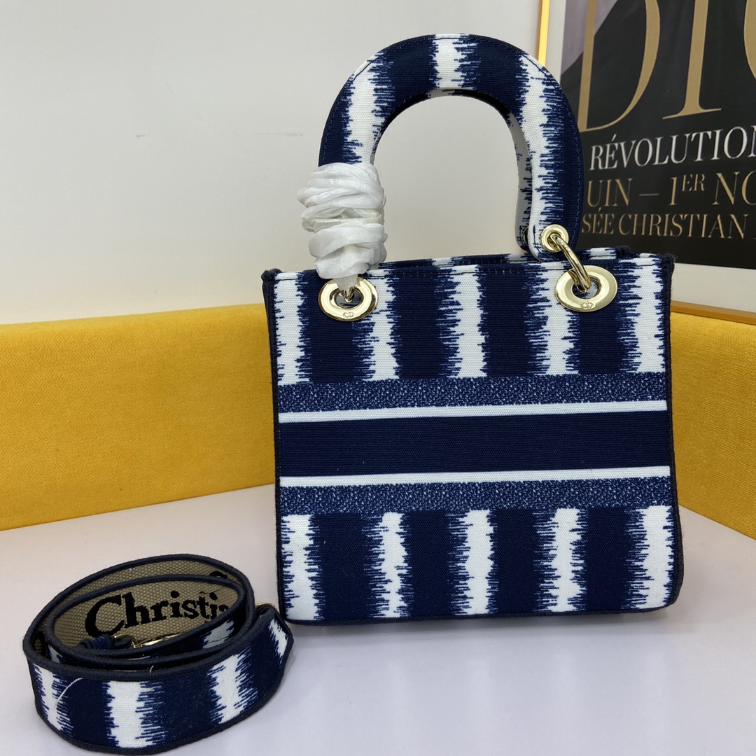 D*ior Top Bag 24*20*11cm