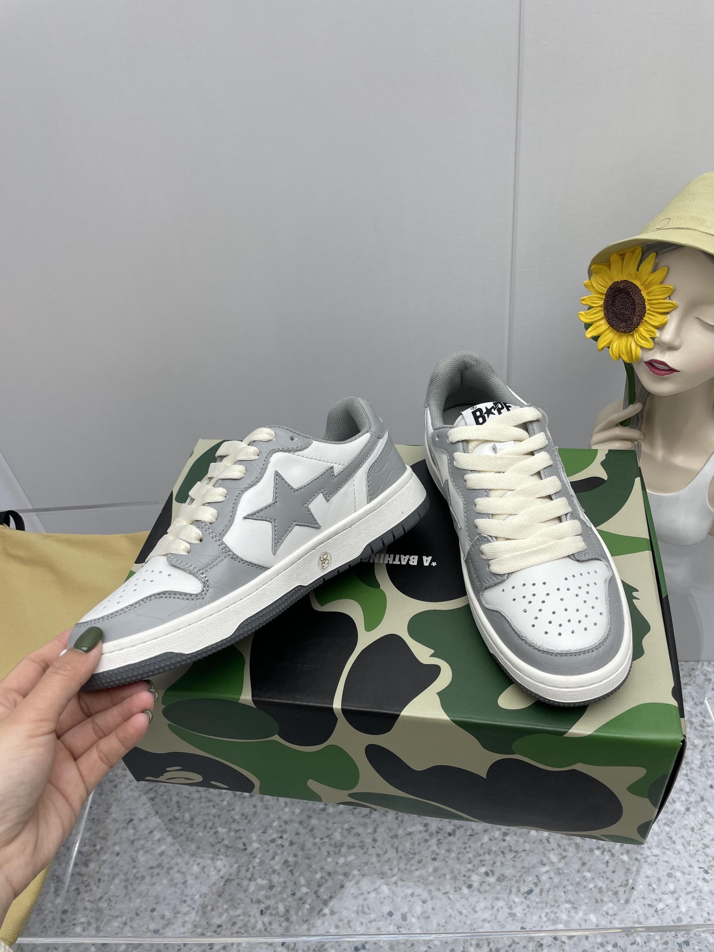 Men Women B*ape Top Sneaker