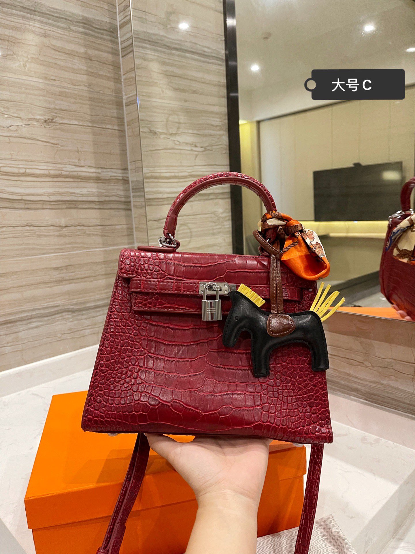 H*ermes Top Bag 25CM