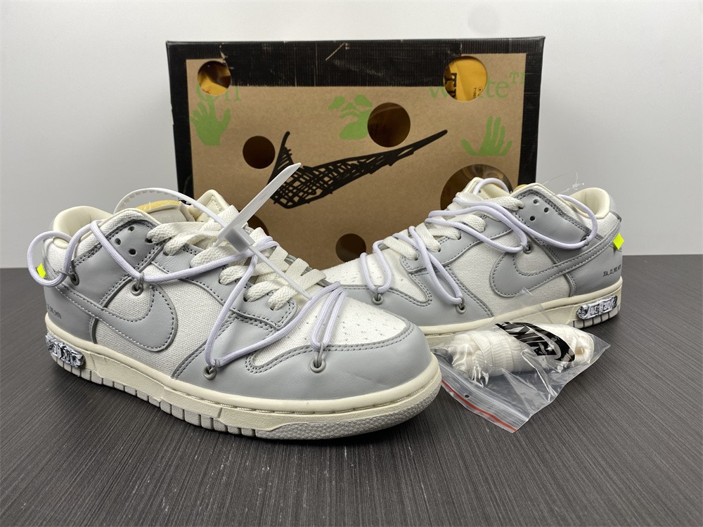 from O*ff-W*hite x Nike Dunk Low