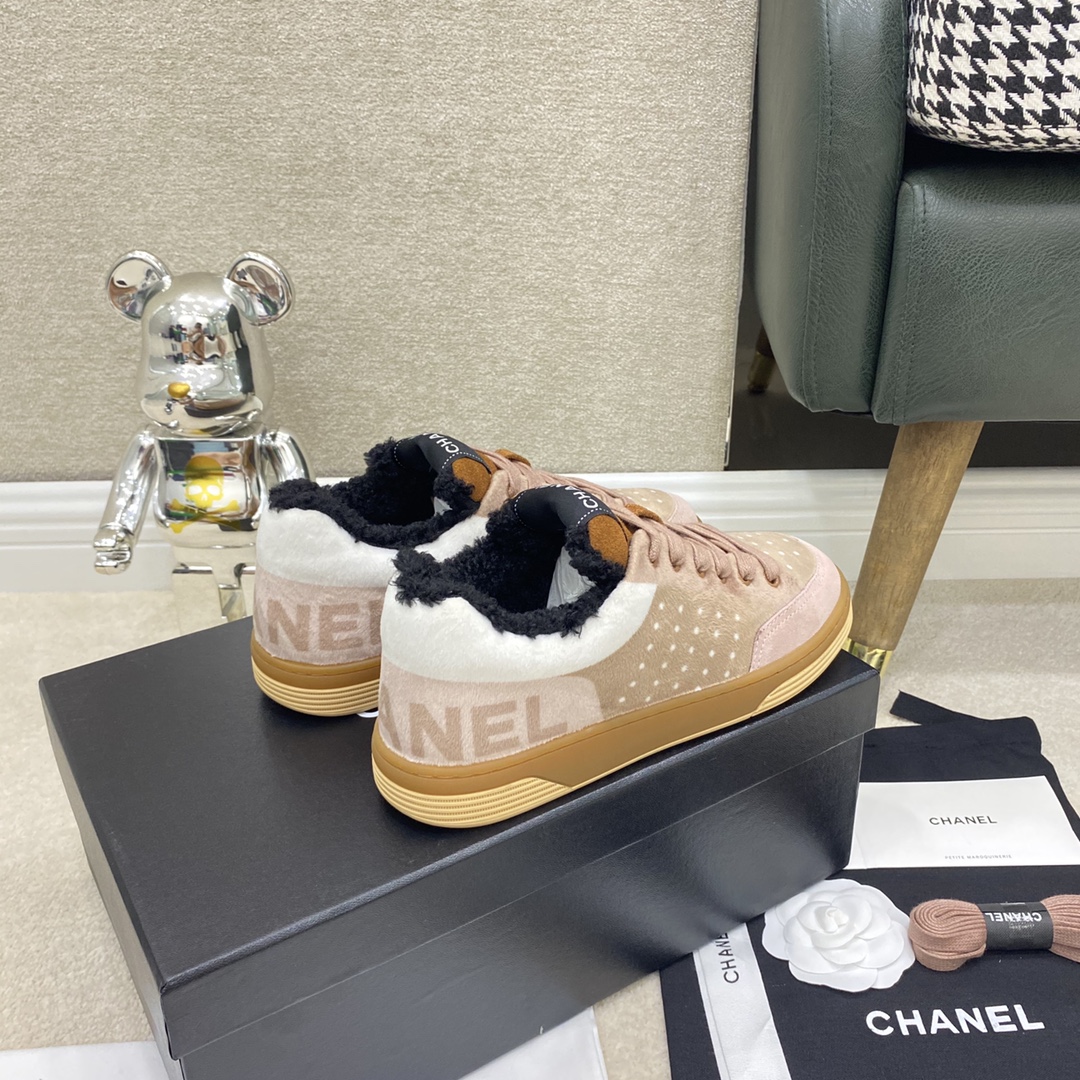 Women C*hanel Top Sneaker