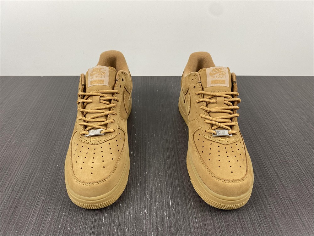 from SUP REME X NIKE AIR FORCE 1 LOW SP WHEAT dn1555-200