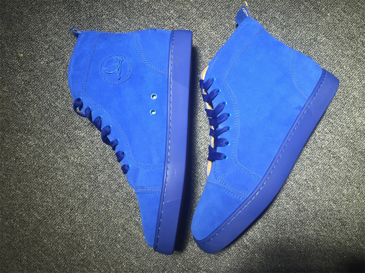 C*ristian L*uboutin Suede Leather Sneaker