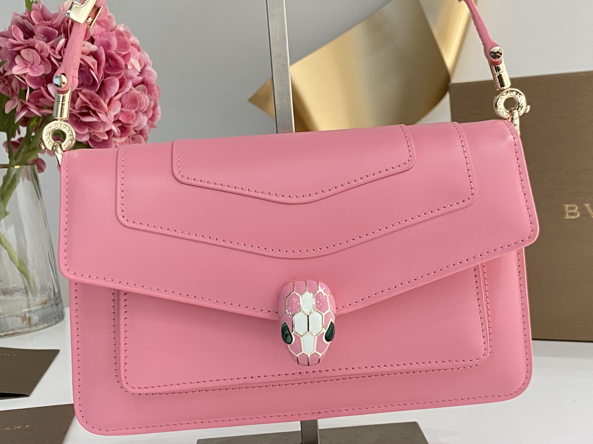 B*vlgari Bag Top Quality 22*15*4.5CM