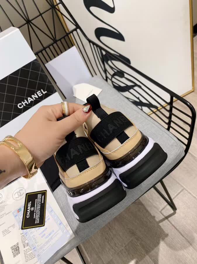 Women C*hanel Top Sneaker