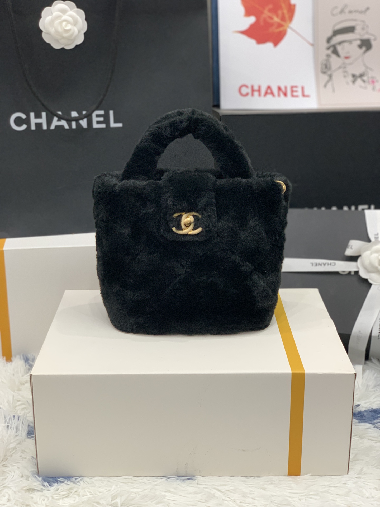 C*hanel Bag Top Quality 19*19*12cm