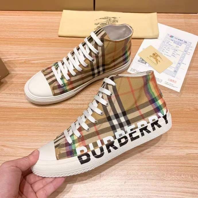 Men B*urberry Top Sneaker
