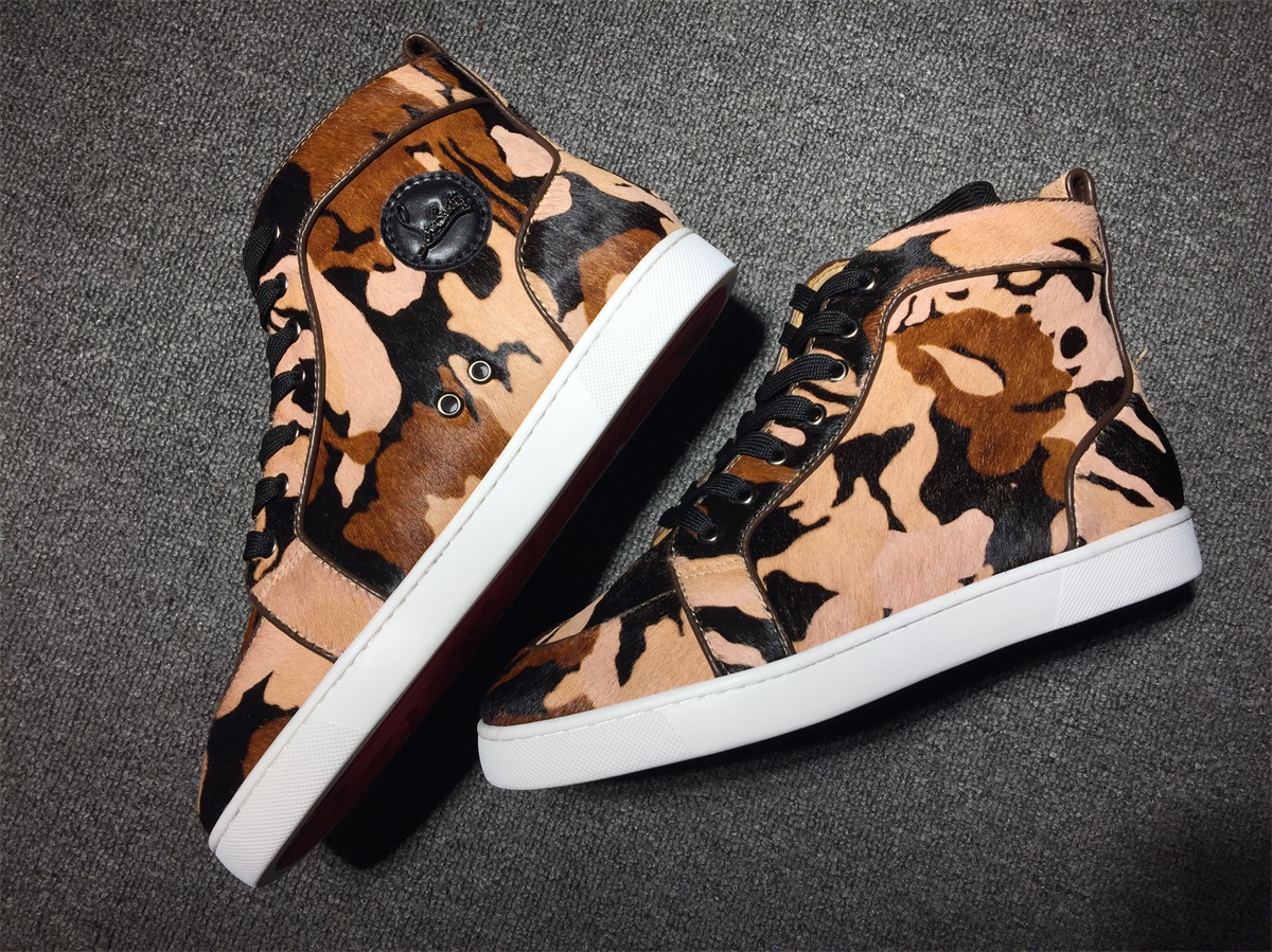 C*ristian L*uboutin Suede Leather Sneaker