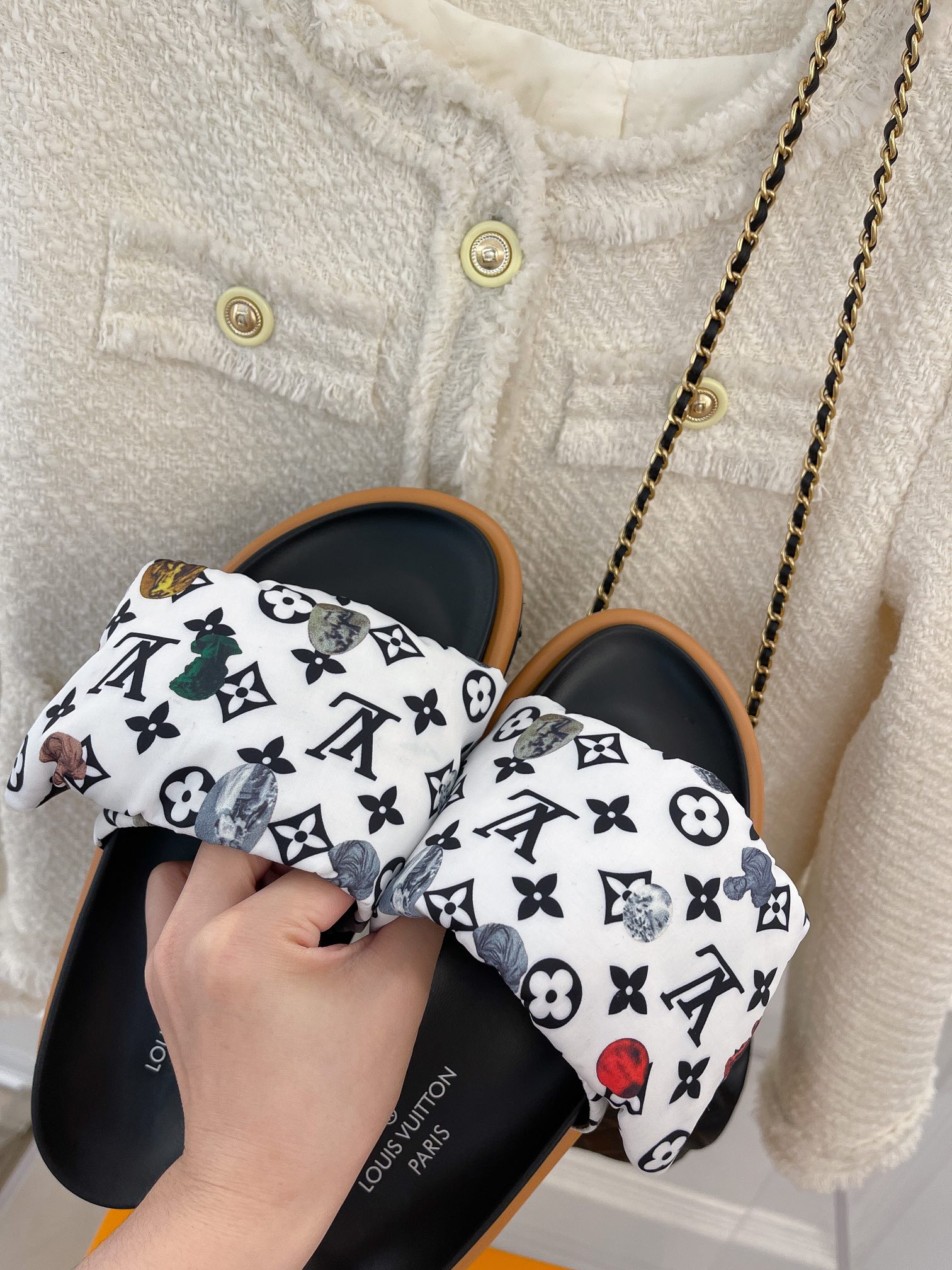 Men Women L*ouis V*uitton Top Sandals