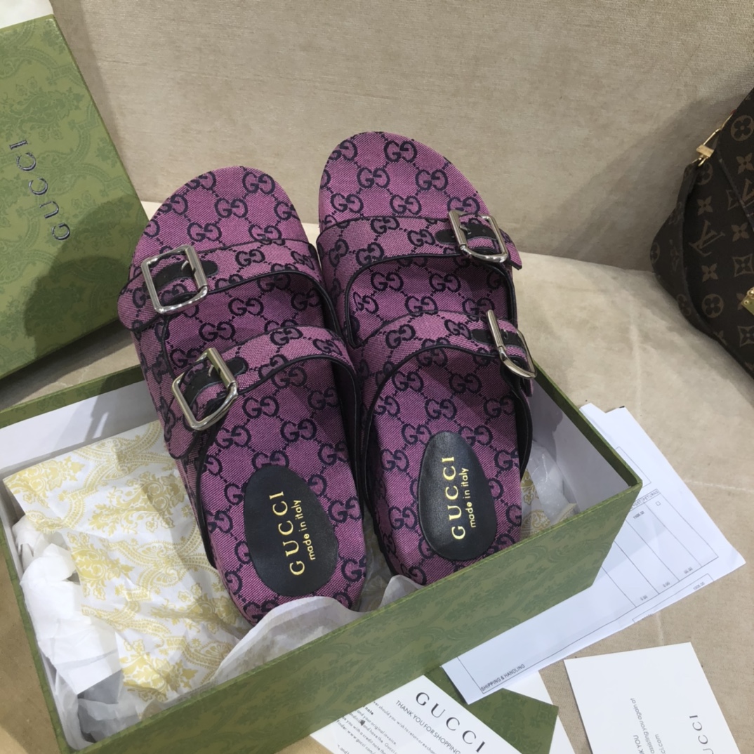 Men Women G*ucci Top Sandals