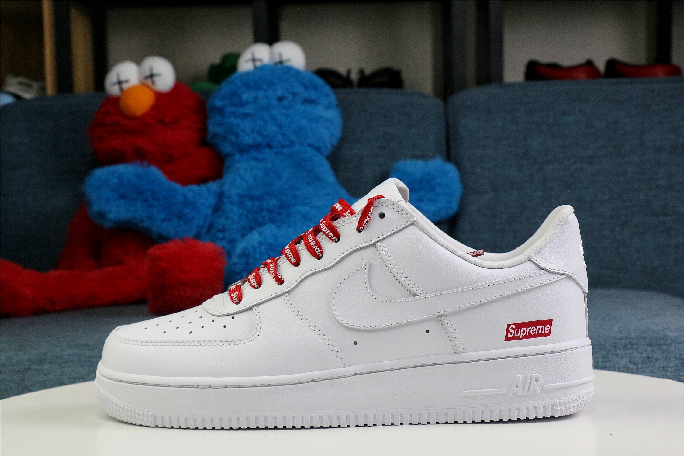 from Supreme X Air Force 1 White