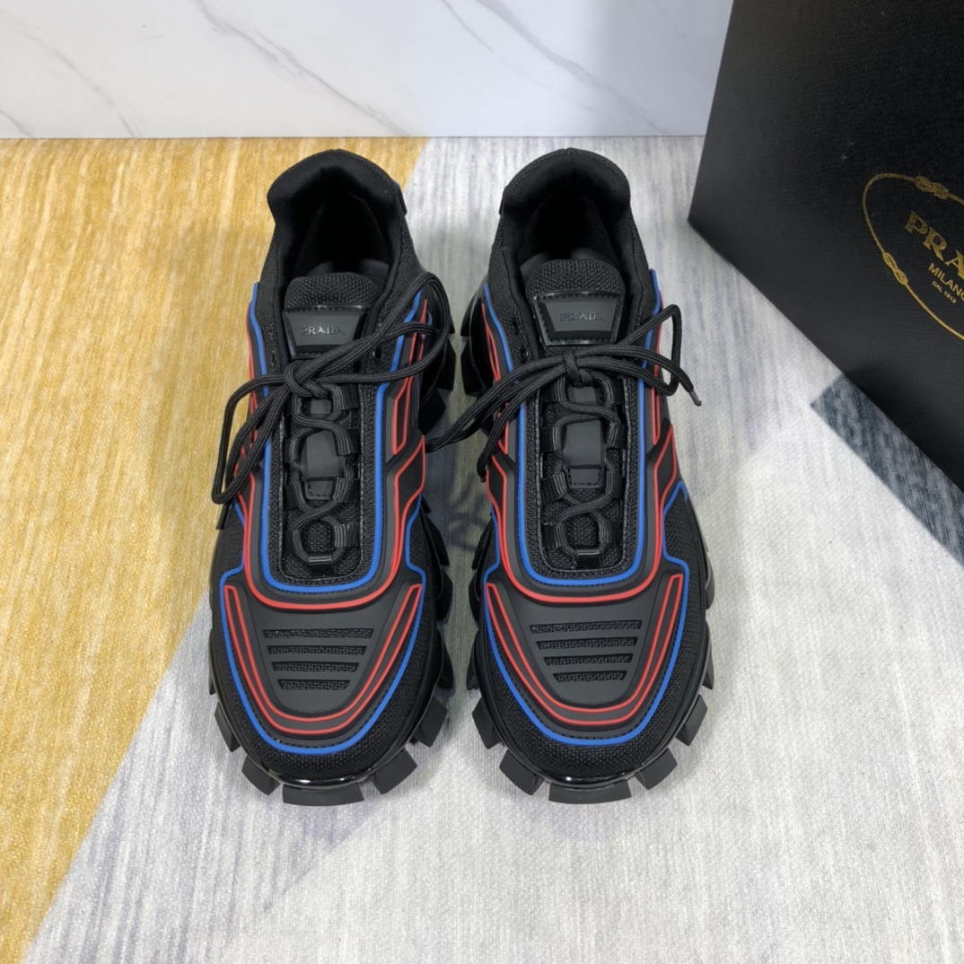 Men Women P*rada Top Sneaker