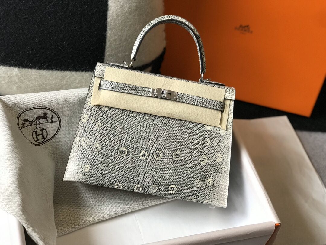 H*ermes Bag Top Quality real lizard skin