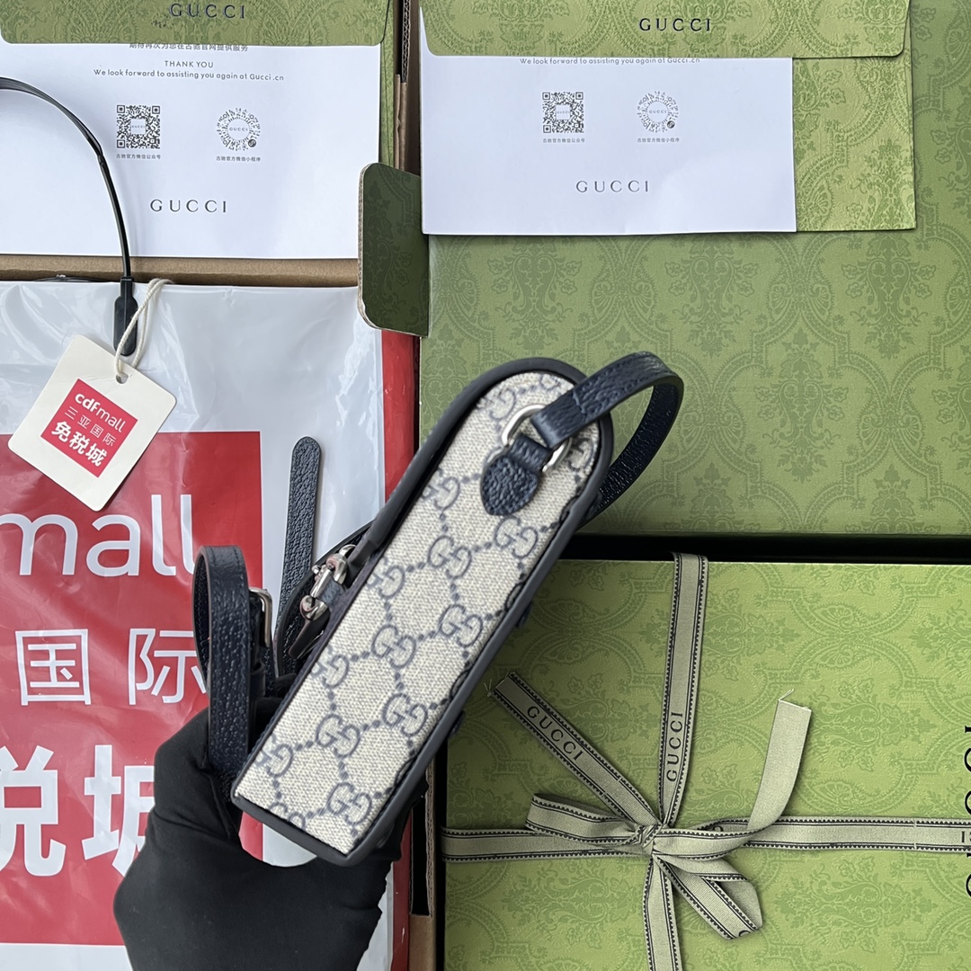 G*ucci Bag Top Quality 11.5*17*4CM