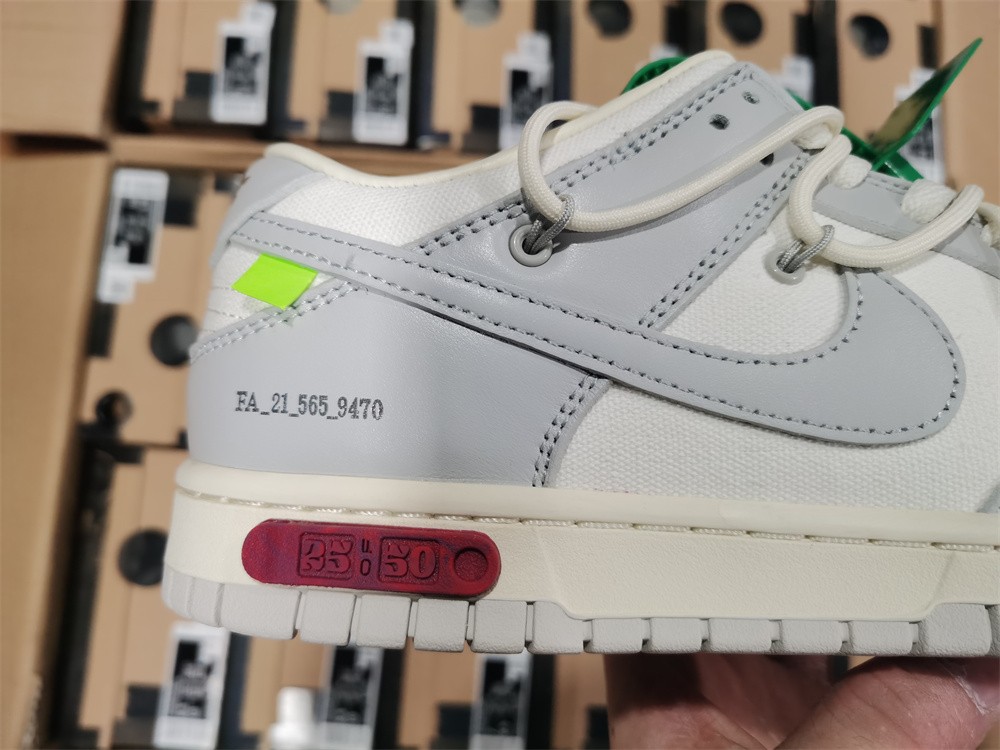 from O*ff-W*hite x Nike Dunk Low