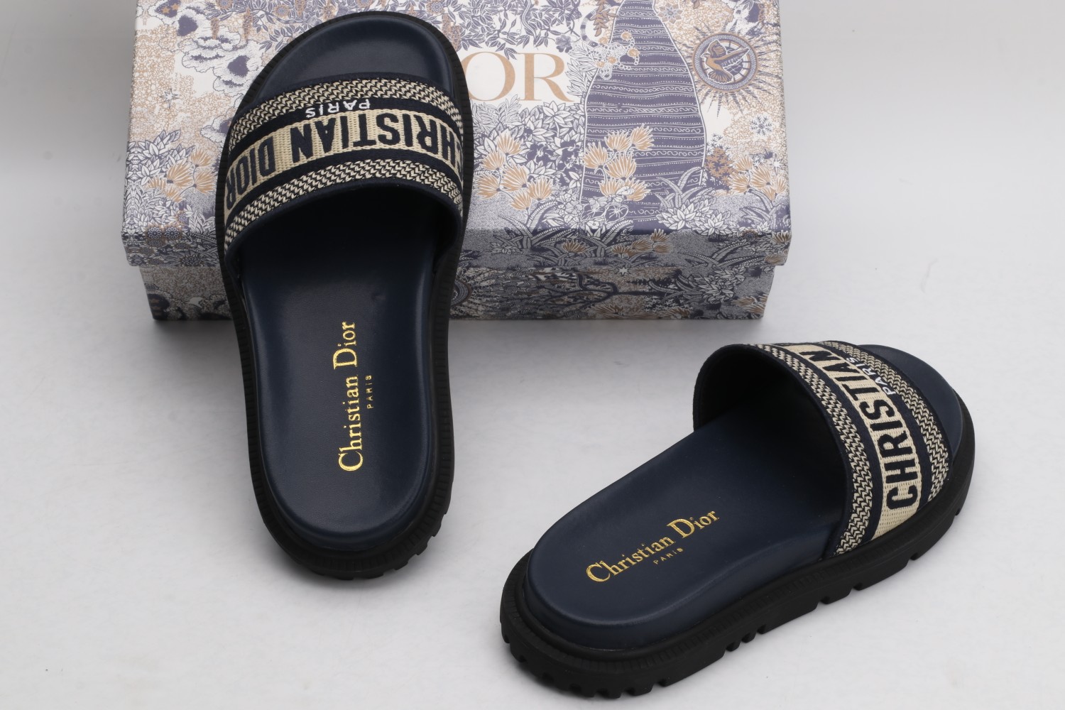 Women D*ior Top Sandals