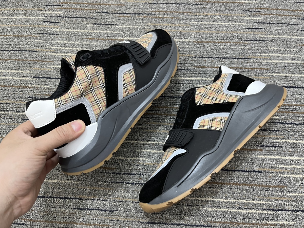 Men B*urberry Top Sneakers