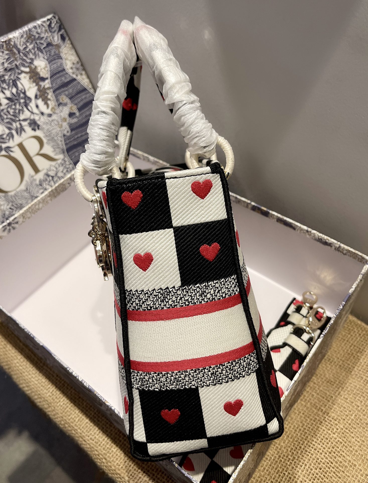 D*ior Top Bag 24*20*11cm