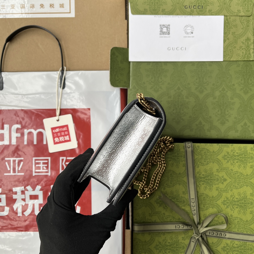 G*ucci Bag Top Quality 19*11*5cm