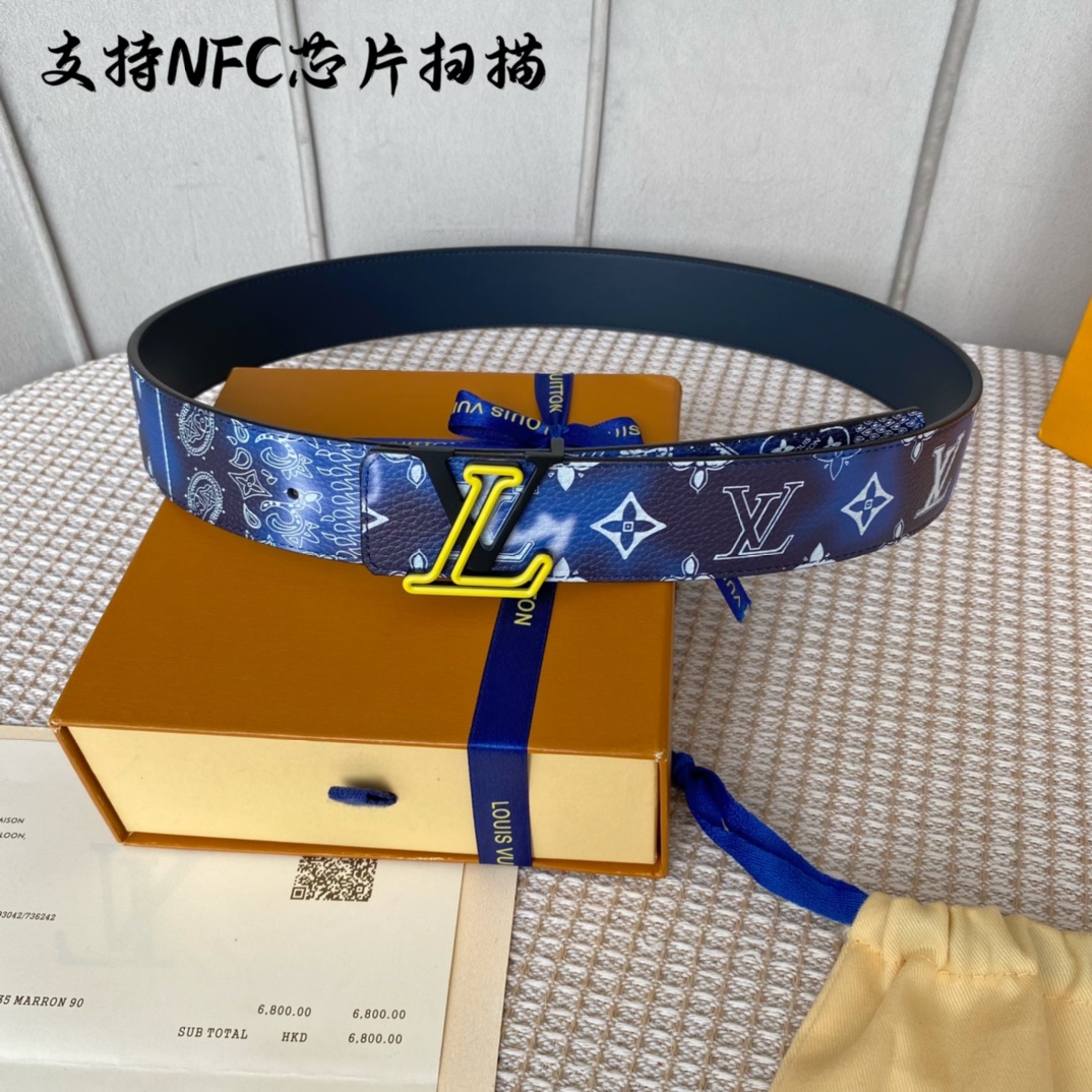 L*ouis V*uitton Belts Top Quality 40MM