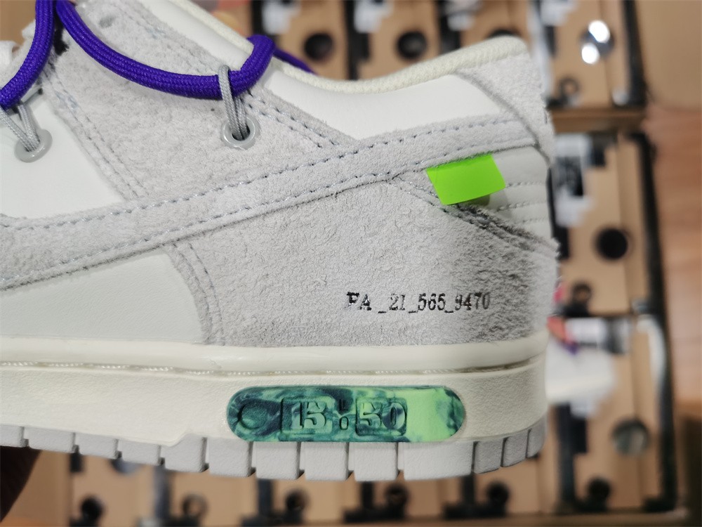 from O*ff-W*hite x Nike Dunk Low