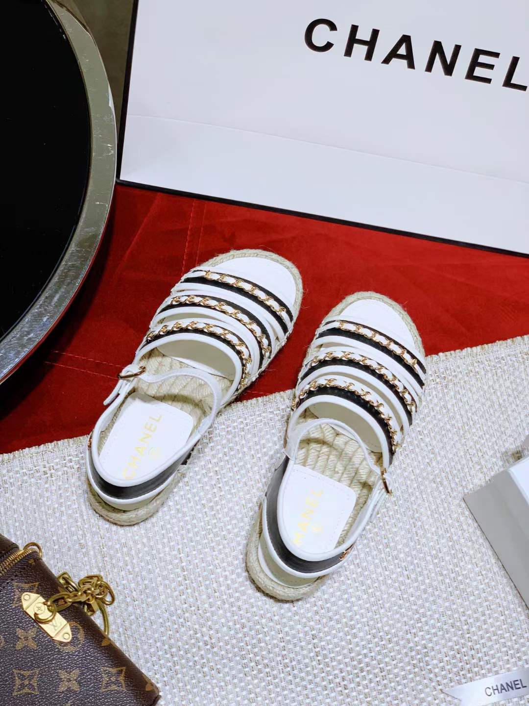 Women C*hanel Top Slippers