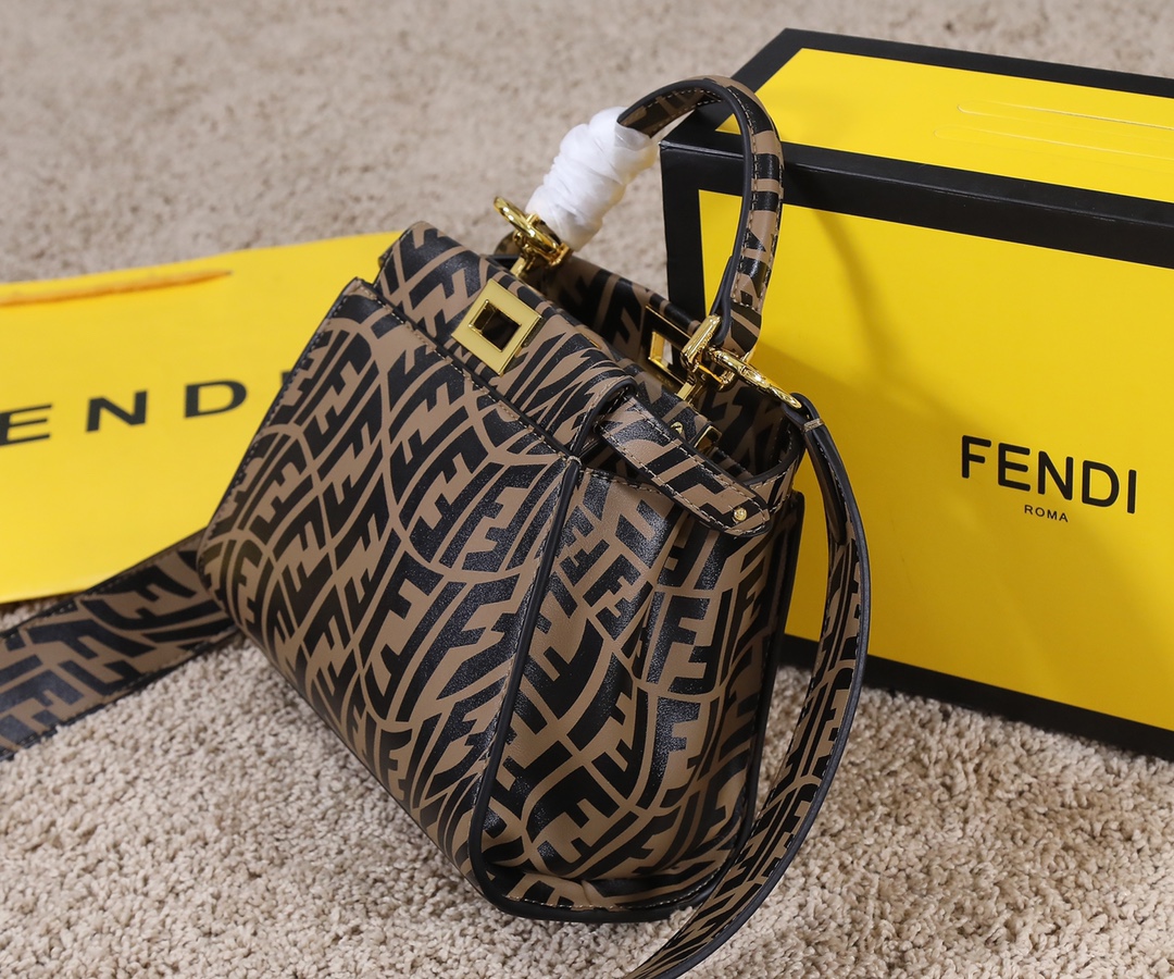 F*endi Bag Top Quality 23*7*18CM