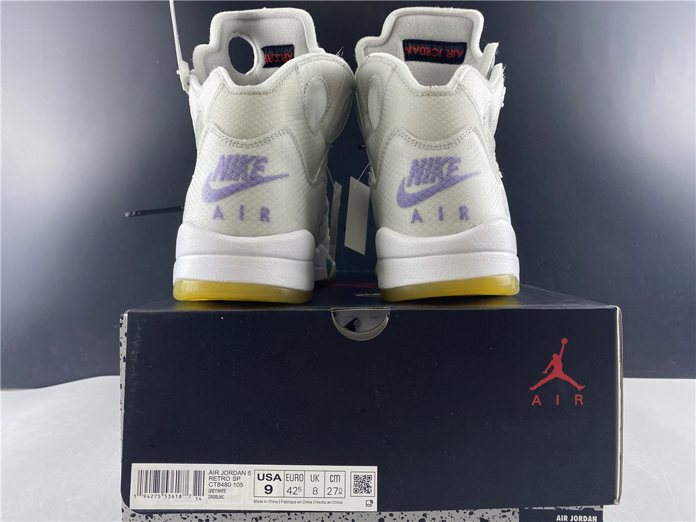 Air​ Jordan 5 x​off white ow 3M CT8480-105