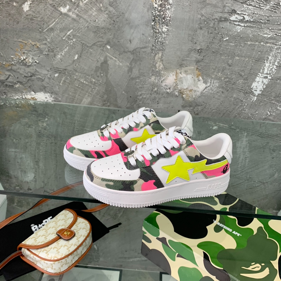 Men Women B*ape Top Sneaker
