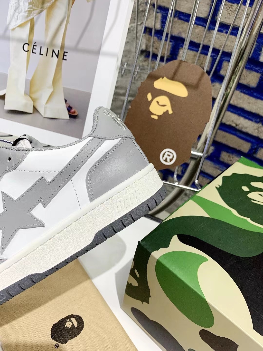 Men Women B*ape Top Sneaker