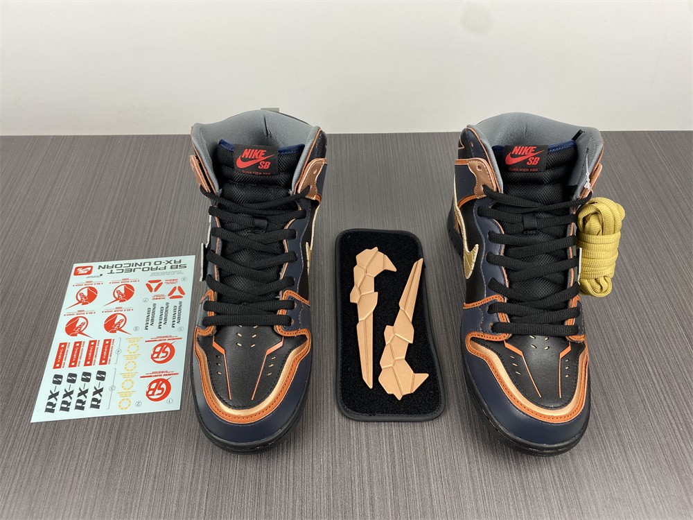 from Gundam x Nike SB Dunk High DH7717-400