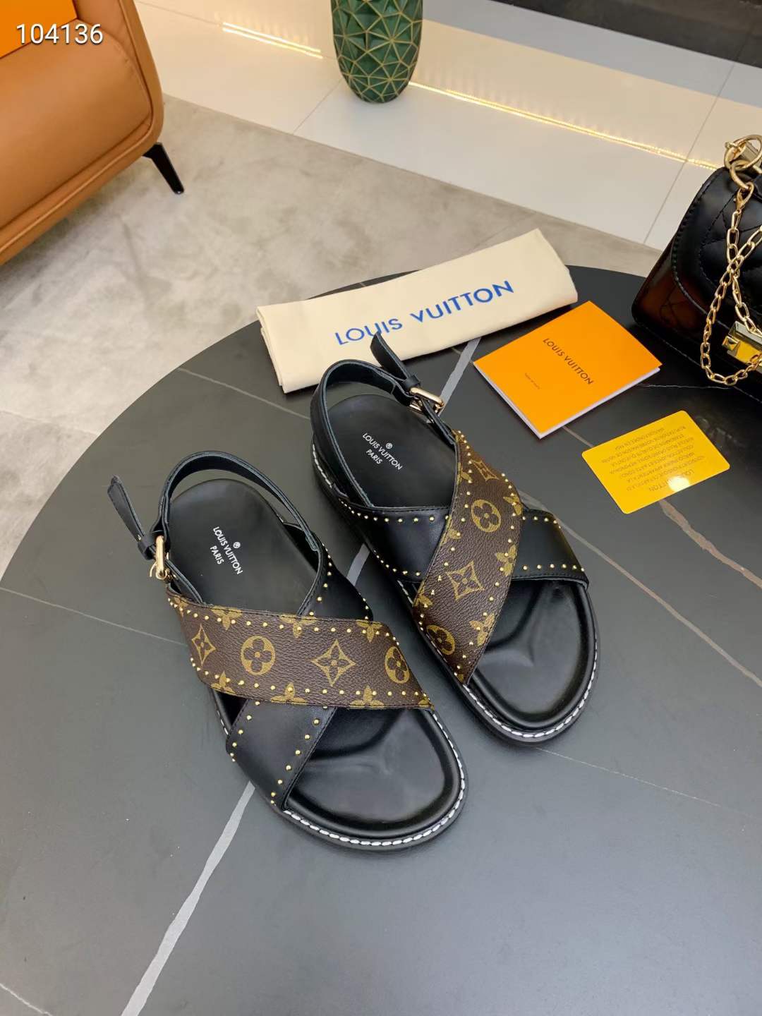 Women L*ouis V*uitton Top Slippers