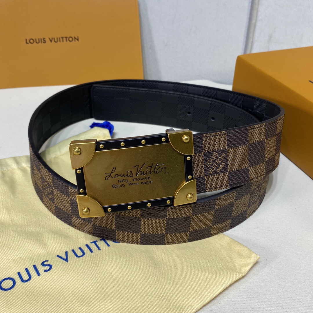 L*ouis V*uitton Belts Top Quality 40MM