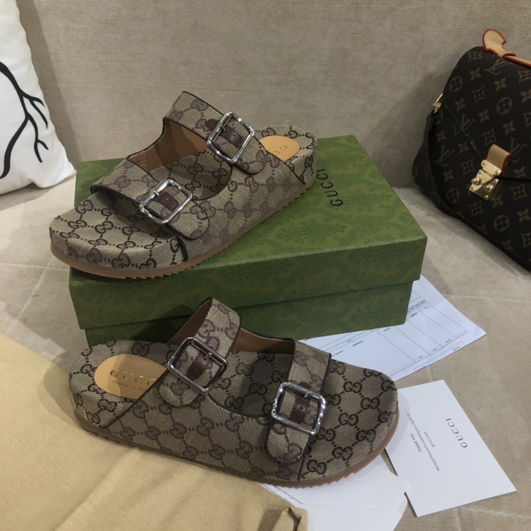 Men Women G*ucci Top Sandals