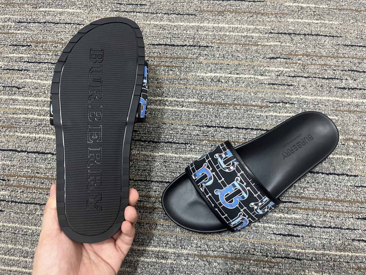 Men B*urberry Top Sandals