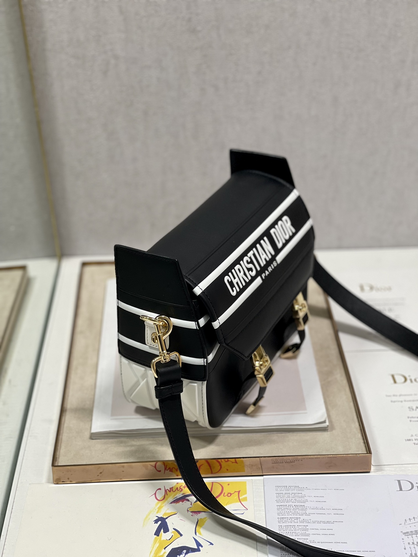 D*ior Bag Top Quality 24*9.5*19CM