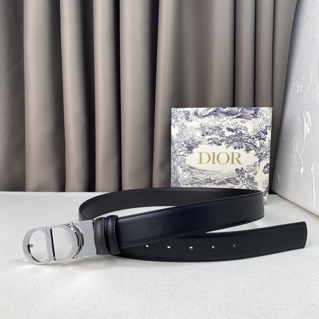D*ior Belts Top Quality 35MM