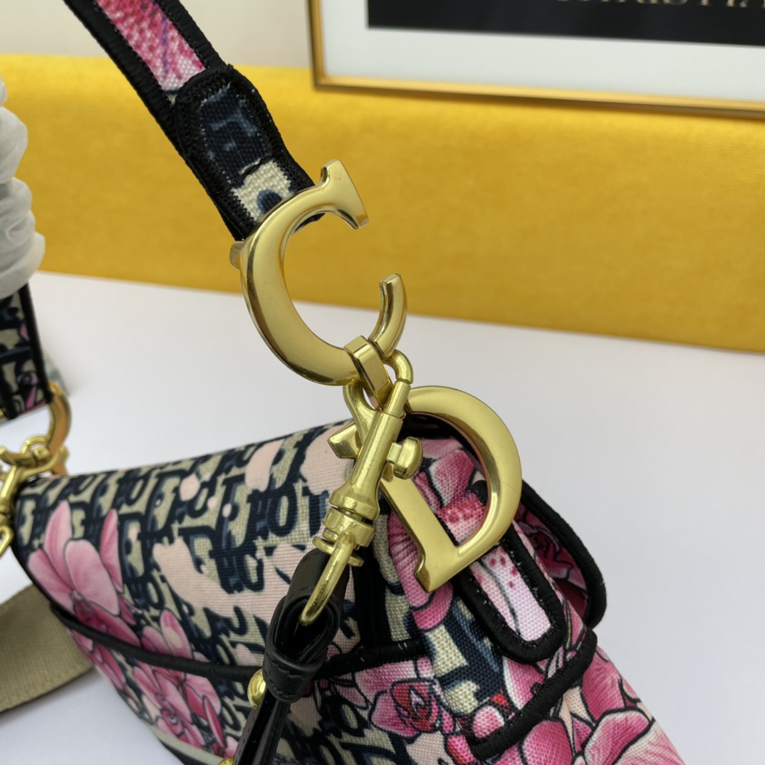 D*ior Top Bag 24*6*18cm