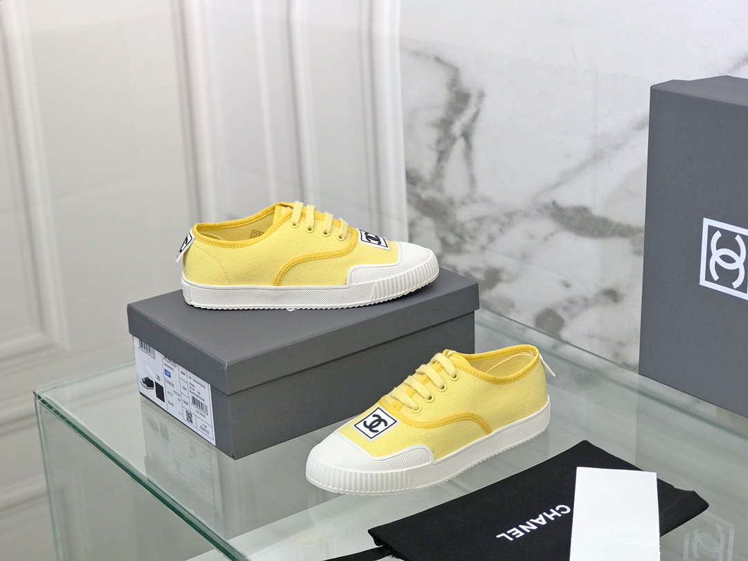 Women C*hanel Top Sneaker