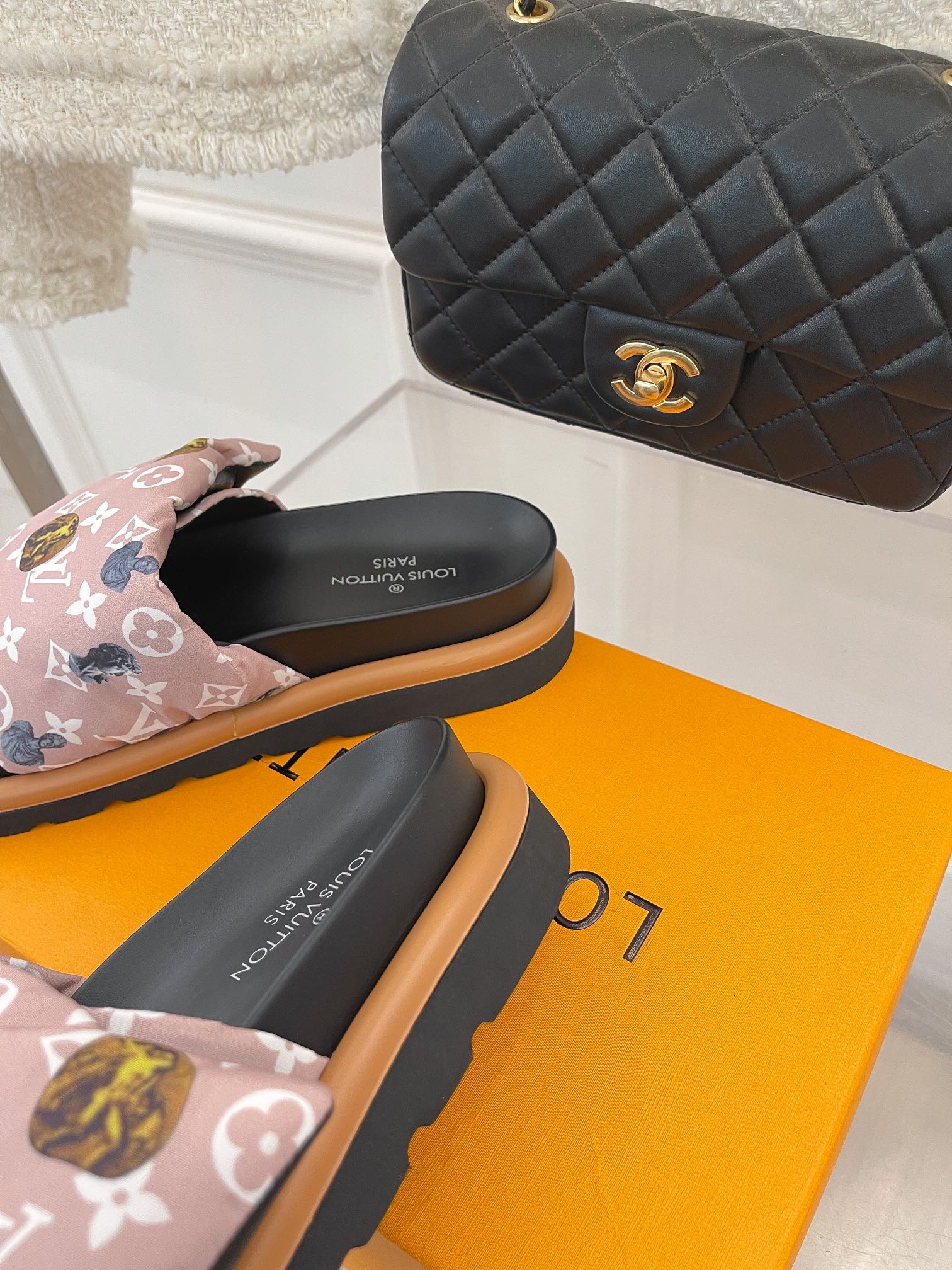 Men Women L*ouis V*uitton Top Sandals