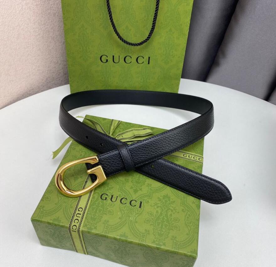 G*ucci Belts Top Version 3.0cm