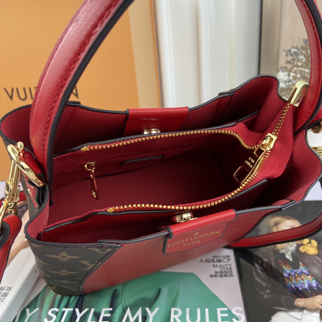 L*ouis V*uitton Top Bag 21*18*11cm