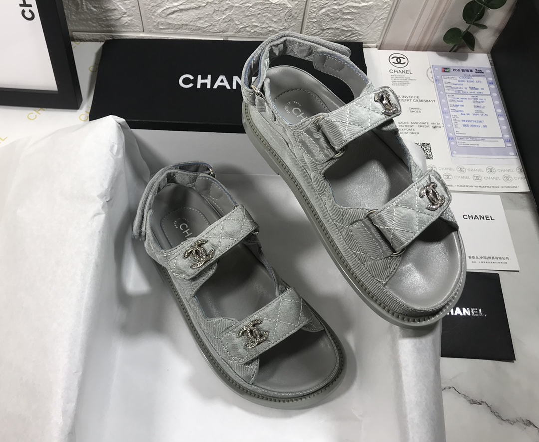 Women C*hanel Top Sandals