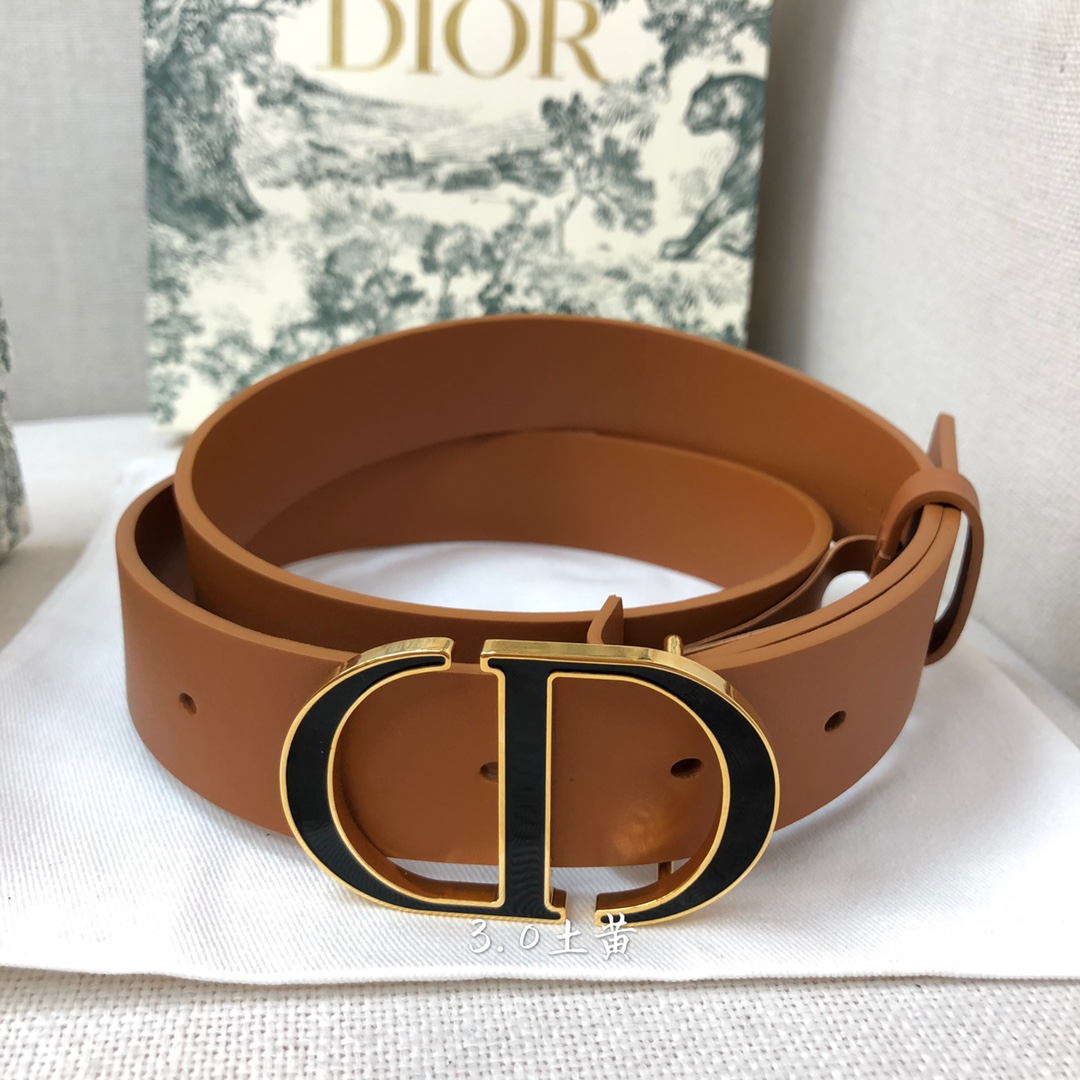D*ior Belts Top Quality 30MM