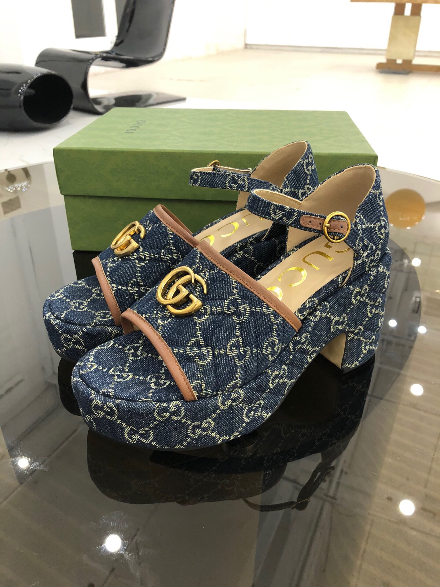 Women G*ucci Top Sandals